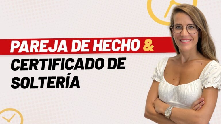 fe de vida y estado civil para extranjeros