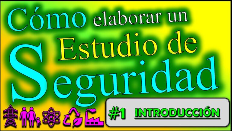formato de estudio de seguridad fisica de instalaciones