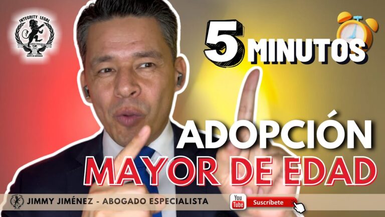 formulario de adopción de mayor de edad jurisdicción voluntaria