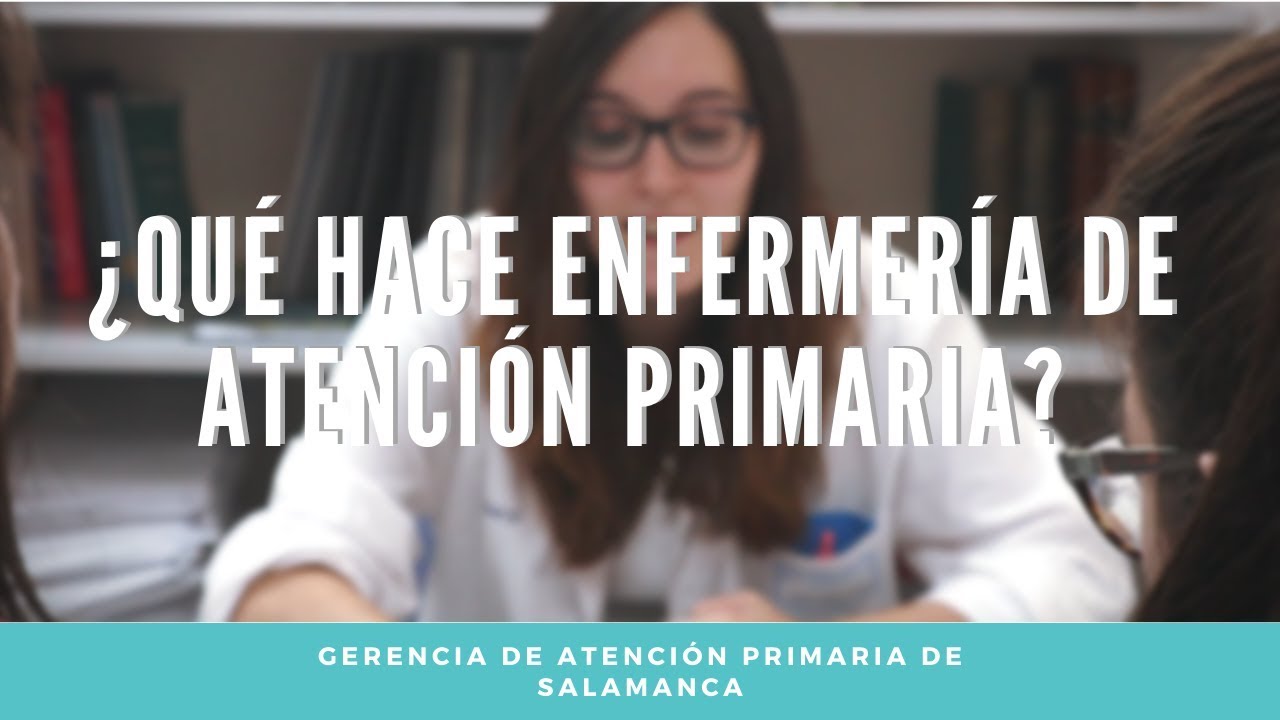 funciones del responsable de enfermeria en atencion primaria
