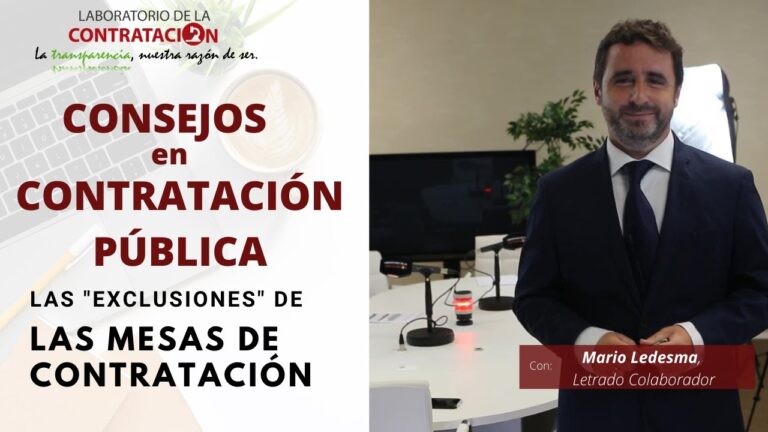 funciones del secretario de la mesa de contratacion