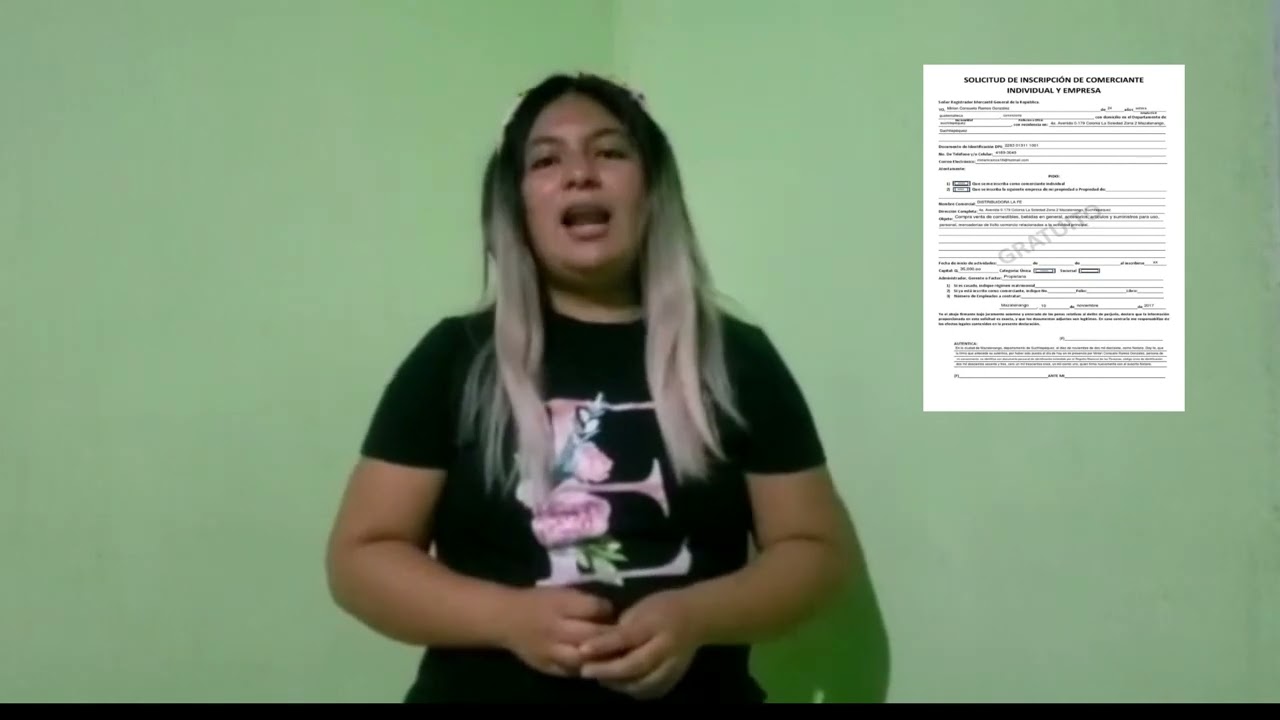 inscripcion de una empresa individual en el registro mercantil