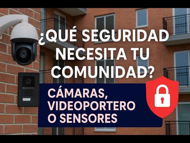 instalacion camaras de seguridad en comunidad de propietarios