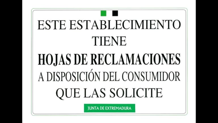 instituto de consumo de extremadura hojas de reclamaciones