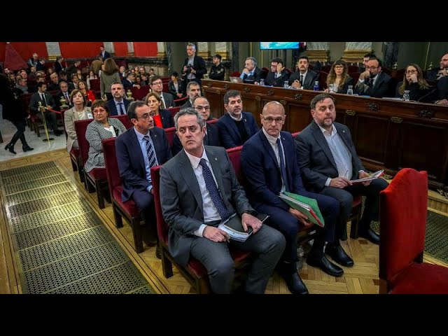 juicio a los líderes del proceso independentista catalán
