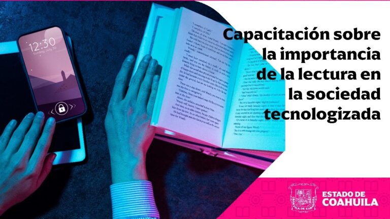 la importancia de la lectura en una sociedad tecnologizada