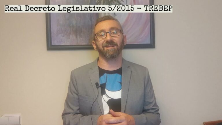 la ley del estatuto básico del empleado público