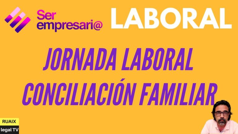 ley de conciliación de la vida familiar y laboral