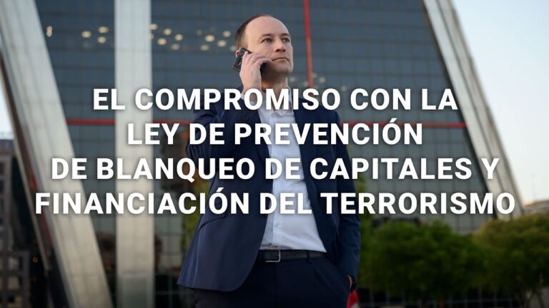 ley prevencion de blanqueo de capitales y financiacion del terrorismo
