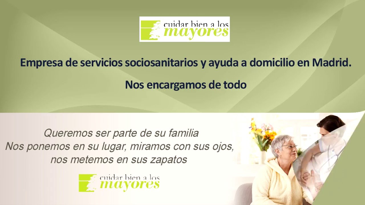 listado de empresas de ayuda a domicilio en madrid