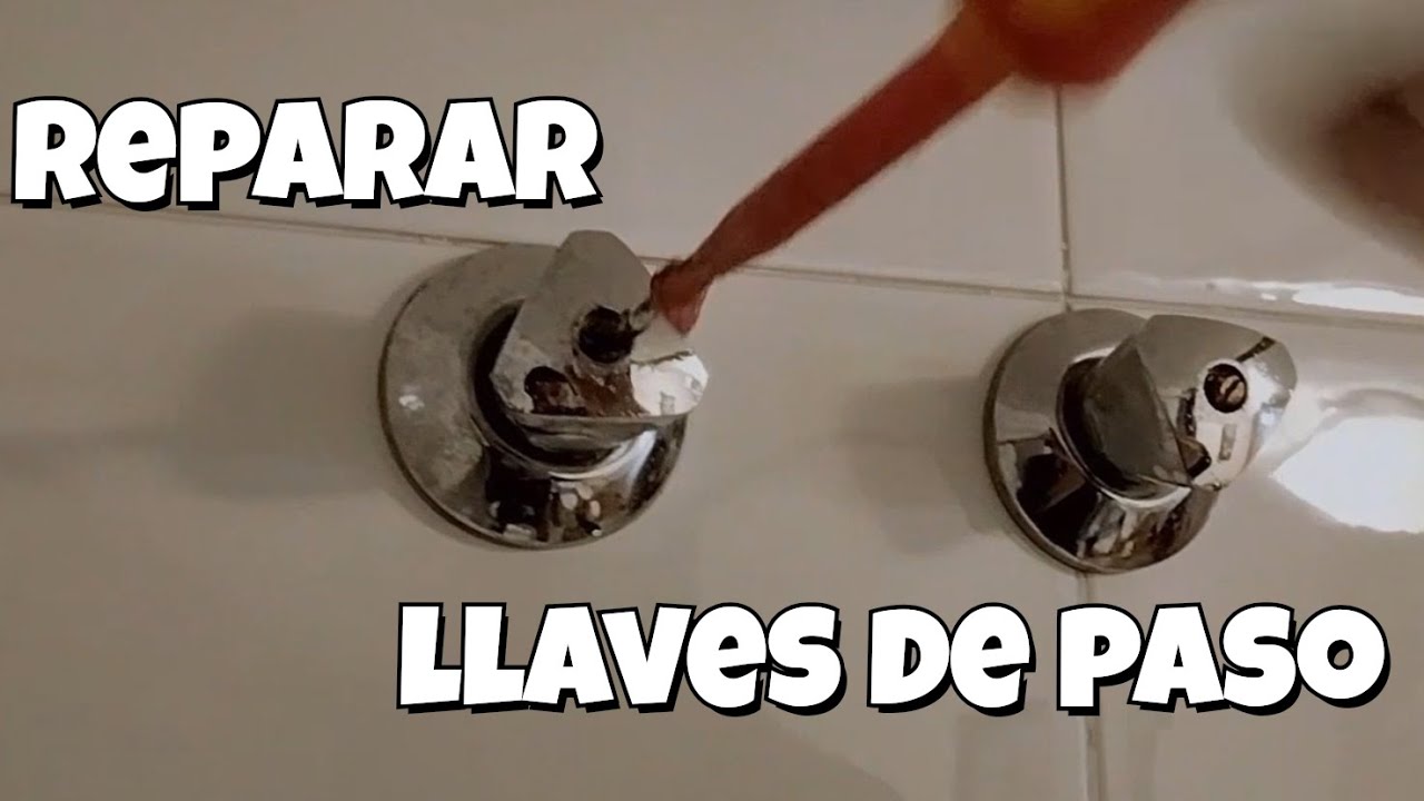 llave de paso de agua general no cierra