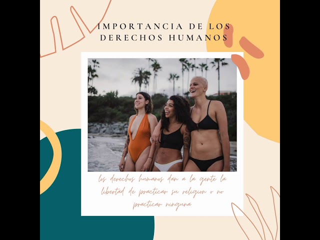 los derechos humanos como referencia universal para la conducta humana