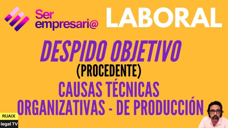 modelo carta despido por causas organizativas y productivas