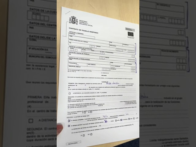 modelo contrato de trabajo indefinido empleada de hogar