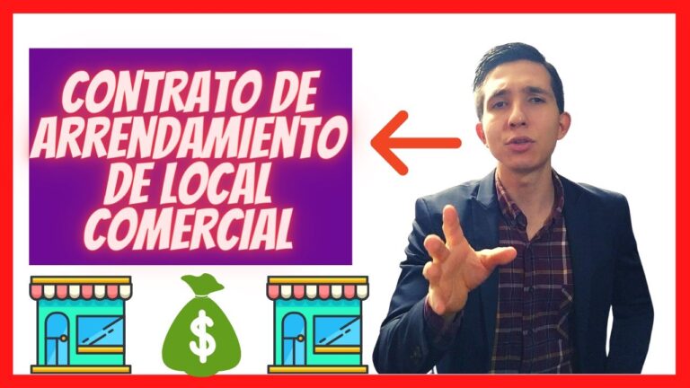 modelo de contrato de arrendamiento de local comercial actualizado