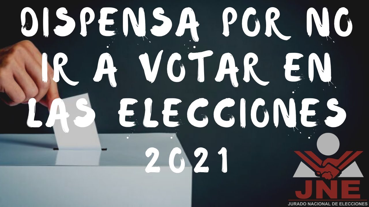 modelo de solicitud de dispensa por no votar