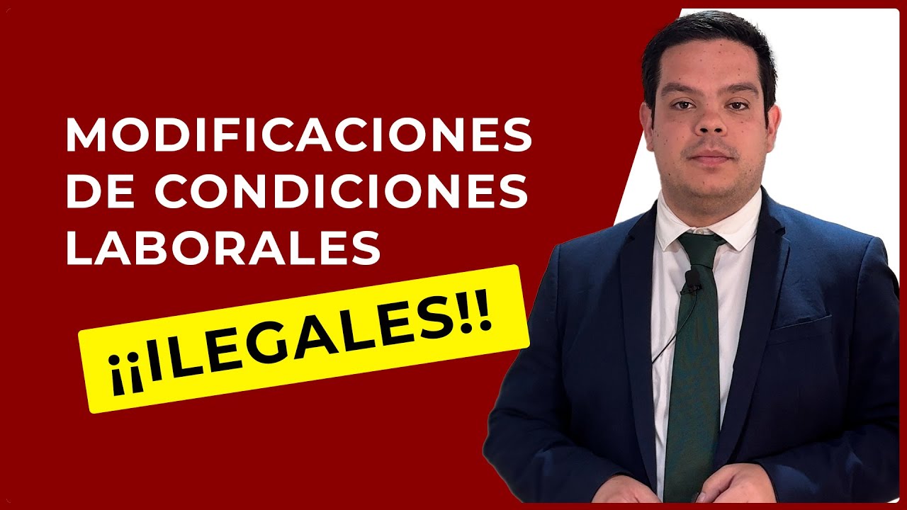 modificaciones sustanciales de las condiciones de trabajo jurisprudencia