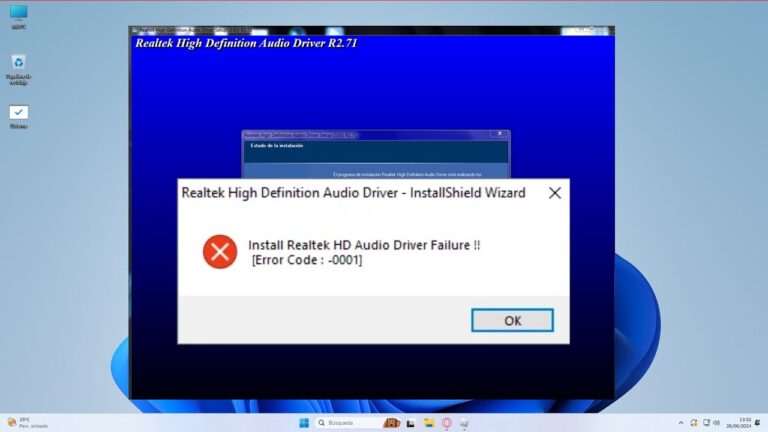 ningun controlador se soportaba en este paquete de controlador