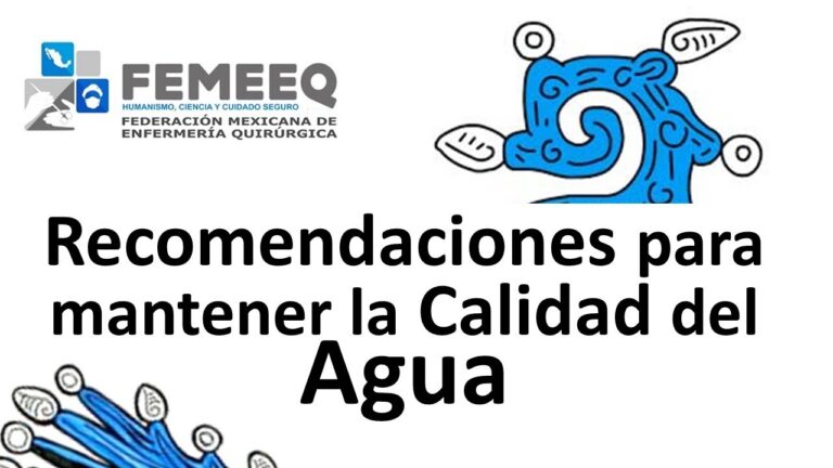 normas de calidad del agua para consumo humano