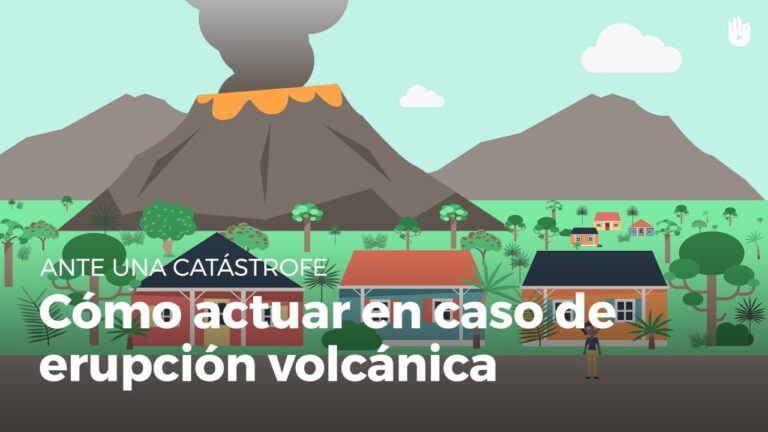 normas de seguridad en caso de erupcion volcanica