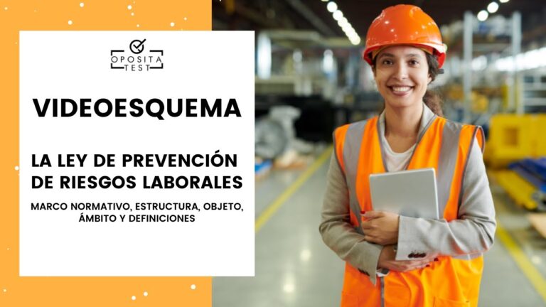 normas sobre seguridad y prevención de riesgos laborales oposiciones