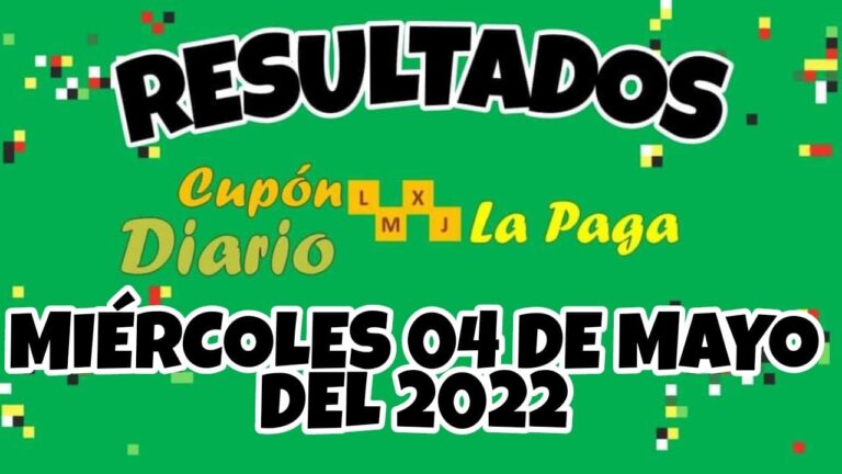 numero premiado de la once del dia 4 de mayo