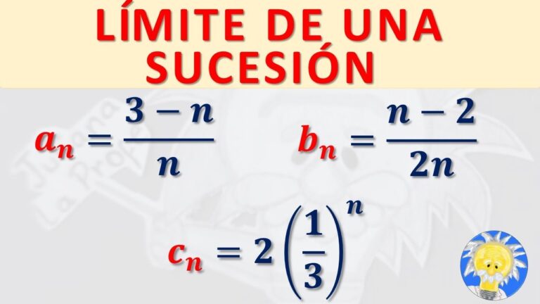 operaciones con limites de sucesiones y limites de funciones