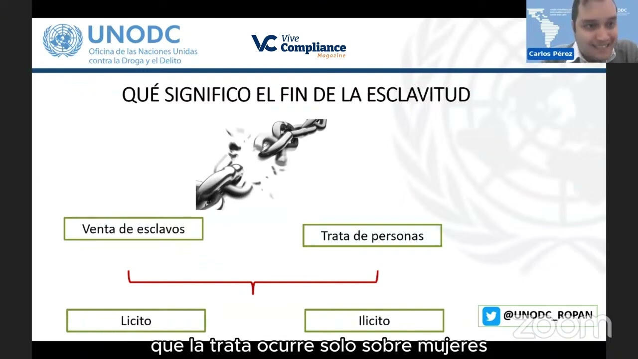 origen de la trata y trafico de personas