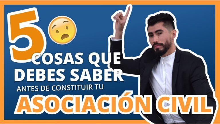 pasos para constituir una asociacion civil en mexico