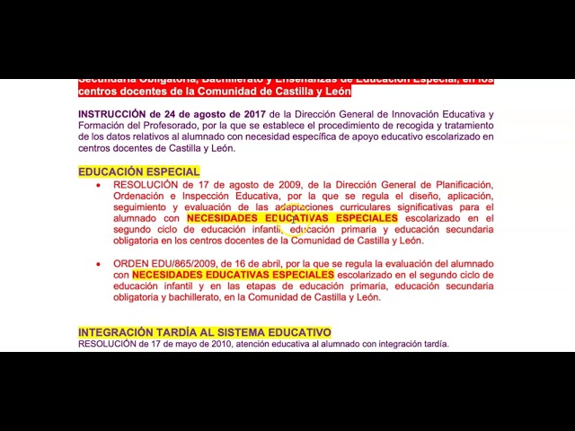 plan de atencion a la diversidad castilla y leon