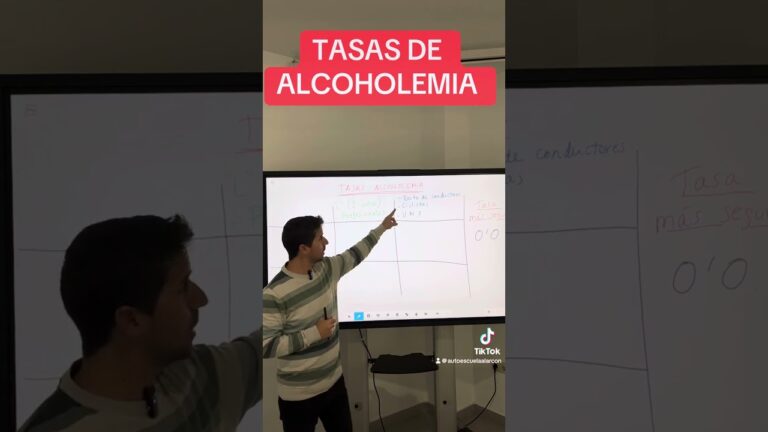 por debajo de las tasas permitidas de alcoholemia