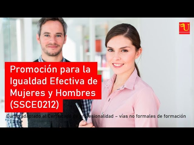 promoción para la igualdad efectiva de mujeres y hombres