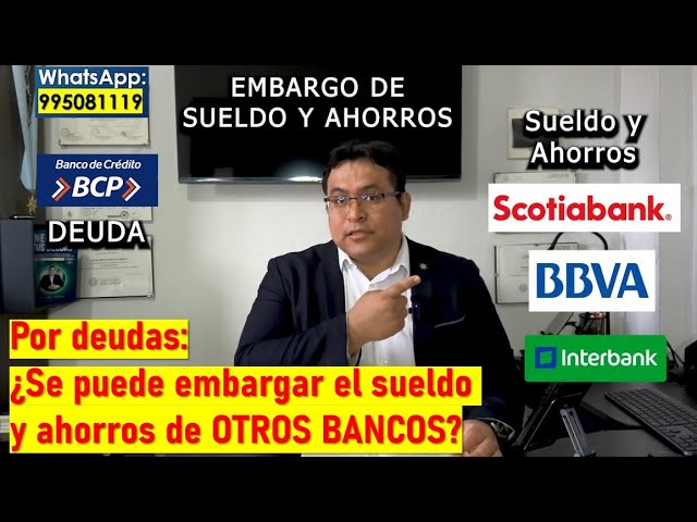 puede un banco embargar una cuenta de otro banco