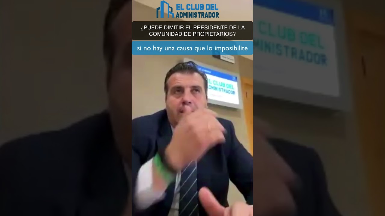 puede un moroso ser presidente de la comunidad