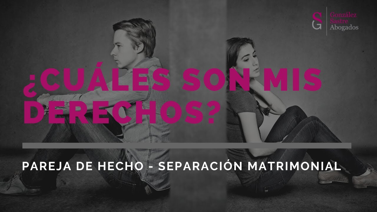 puede una persona separada ser pareja de hecho