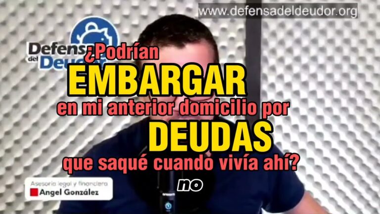 pueden embargar mi casa si yo no soy el deudor