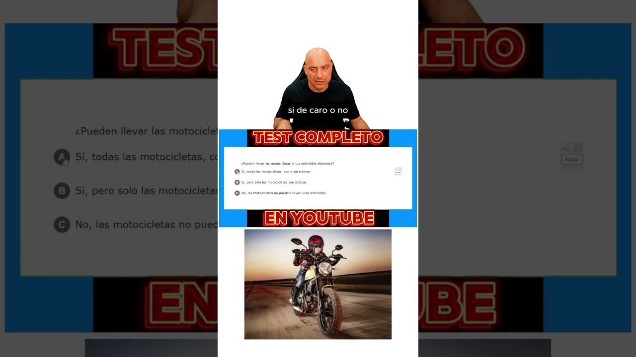 pueden llevar las motocicletas la luz antiniebla delantera