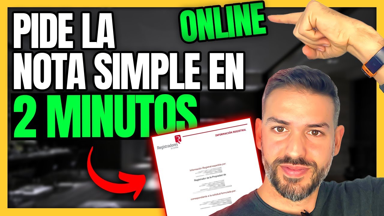 que datos necesito para pedir una nota simple