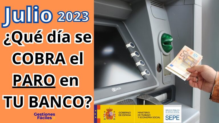 que dia se cobra el subsidio por desempleo