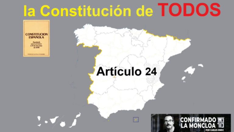 que dice el articulo 24 de la constitucion