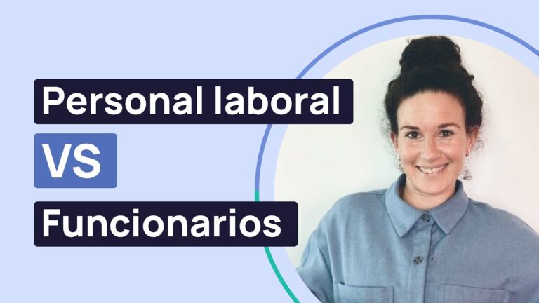 que diferencia hay entre personal laboral y funcionario
