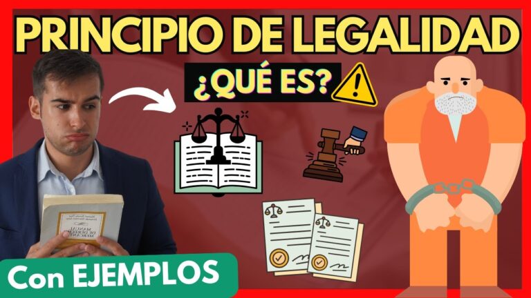 que es el principio de legalidad en derecho penal