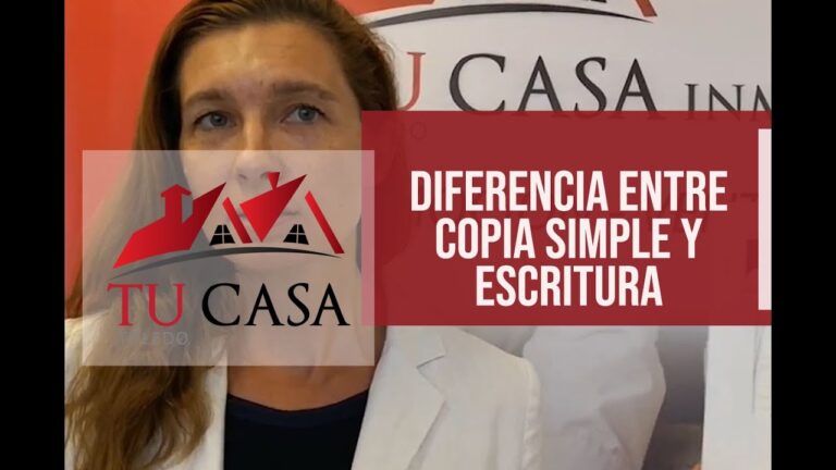 que es la copia simple de una escritura