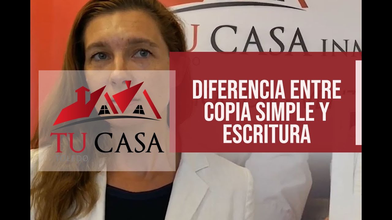 que es la copia simple de una escritura