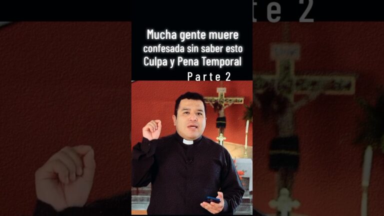 que es la pena temporal de los pecados