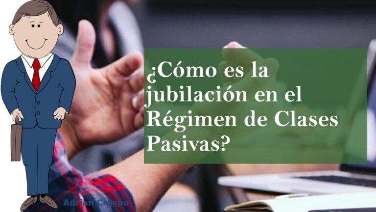 que es regimen de clases pasivas del estado