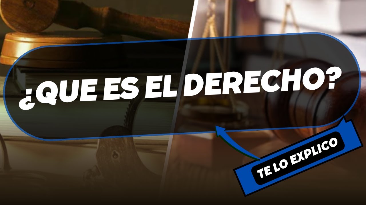 que es y para que sirve el derecho