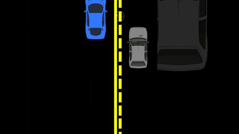 qué indica la flecha pintada en la calzada