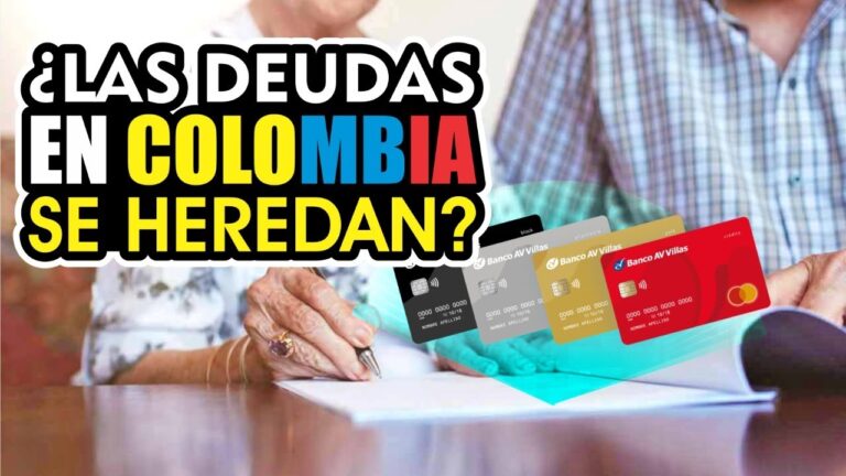 que pasa con las deudas de un fallecido en colombia