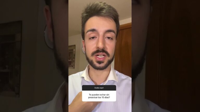 que pasa si no aviso con 15 dias de antelacion